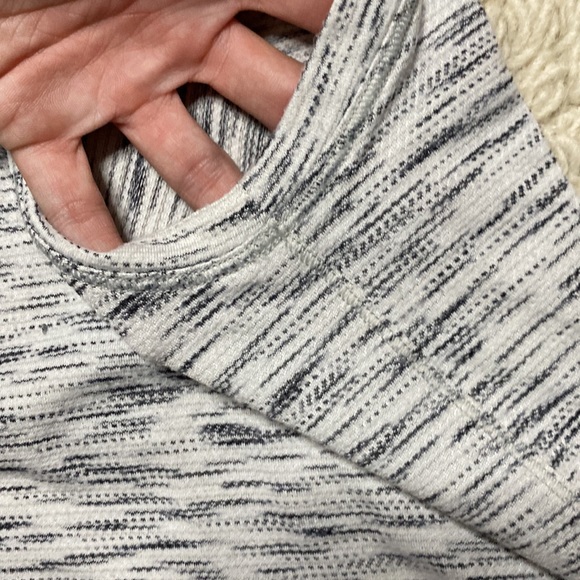 LULULEMON white / black Tiger Space Dye Squad Goals tank top 6 - Picture 6 of 9